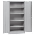 thumbnail image 1 of Sandusky Lee 72 Pouces Armoire de Rangement en Acier SnapIt avec 4 Étagères, Gris Colombe, 1 of 7