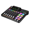 thumbnail image 2 of RODE RODECaster Pro II + 4x Studio Headphones + 4x RODE NT1 5th Gen Podcast Microphone + 64GB Micro SD Memory Card + Cable Ties + Sanitizer Spray + More (Bundle), 2 of 8