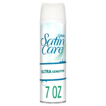 Gillette Venus Satin Care Ultra Sensitive Skin Shave Gel, Shaving Cream for Women, Fragrance Free