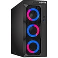 thumbnail image 3 of AQVIN Tour de PC de Jeu LuminaRings, AMD Radeon RX 550 4 Go, Processeur Intel Core i7 jusqu'à 4,0 GHz, 16 Go de RAM DDR4, SSD NVMe 256 Go, Wi-Fi, Windows 11 Pro, 3 of 6