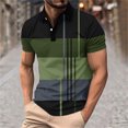 thumbnail image 1 of Weiqiqre T-Shirts Chemises pour Hommes T-Shirt à Manches Courtes à Blocs de Couleur Col Rond Chandail Décontracté Basique Chemises, 1 of 4