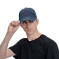 thumbnail image 3 of Casquette de Baseball en Coton Lavé des Alouettes de Montréal, 3 of 4