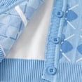 thumbnail image 4 of Cameland Mode Décontractée Tricot Chaud Tricot Double Couche Cardigan Col en V, 4 of 9