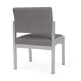 thumbnail image 5 of Lenox Steel Reception Waiting Armless Guest Chair / Silver Steel / Light Gray, 5 of 5