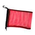 thumbnail image 3 of maskred Compact Dive Swimming Drawstring Mesh Bag for Diving Snorkel Gear Red 9 Inch x 6.5 Inch 1Set, 3 of 6