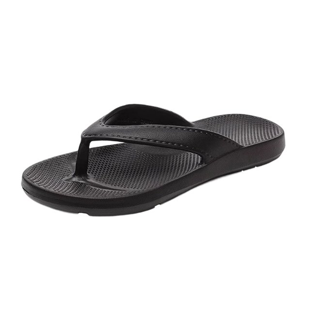 Unisex Stylish Casual Flops With Rubber Soles For Spring And Summer Non Beach Slippers