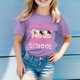 thumbnail image 2 of TZEWGL T-Shirts pour Enfants Manches Courtes Imprimés Graphiques Col Rond Vêtements pour Filles Garçons Taille 4-5T, 2 of 4
