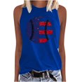 thumbnail image 1 of Birdeem T-Shirt Sans Manches Imprimé Mode pour Femmes Col Rond Ample, 1 of 12