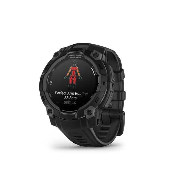 Garmin Instinct® 3 AMOLED GPS Smartwatch - 45-mm - Black with