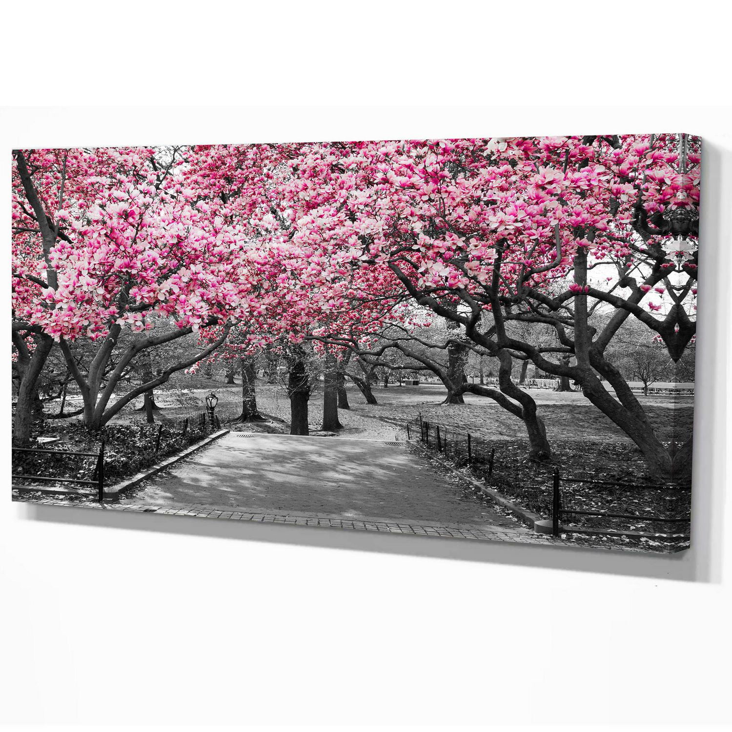 Designart Fleurs de cerisier Art mural sur toile