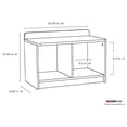 thumbnail image 5 of ClosetMaid Cubeical 149400 Banc de Rangement en Bois Robuste à 2 Cubes, Blanc (Lot de 2), 5 of 5