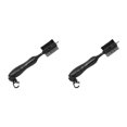 thumbnail image 4 of QualitChoice Double-Sided for Golf Club Cleaning Brush Reusable Stain Maintenance Tool with Groove Outside Training Accessories Black 2Set, 4 of 6