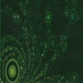 thumbnail image 1 of Ahgly Tapis d'Intérieur Lavable en Machine Carré Vert Émeraude Profond, 6 Pieds Carré, 1 of 7