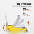 thumbnail image 4 of 3T/2T Floor Jack Aluminum Hydraulic Racing Floor Jack Hydraulic Car Jack With Dual Piston Quick Lift Pump For Auto Repaire ,Robust Construction, 4 of 7