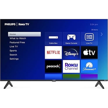 Philips 32" 1080p FHD Roku Smart LED TV (32PFL6573/F6) - Open Box