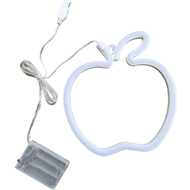 Apple Shape Neon Sign Led Neon Light Atmosphere Light Wedding Party Decoration