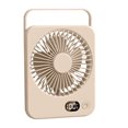 thumbnail image 2 of Rechargeable Long Battery Life Desktop Fan with Quiet Folding Handheld Design and Adjustable Wind Speeds for High Wind Power,Silent Operation Flexibility, 2 of 7