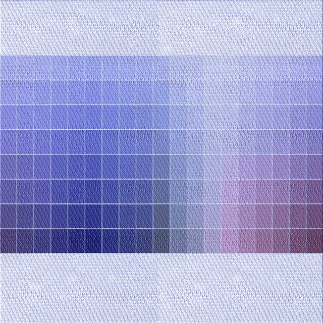 Ahgly Tapis d'Intérieur Lavable en Machine Carré Transitionnel Violet Pervenche, 4 Pieds Carré