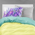 thumbnail image 2 of Carolines Treasures IBD0256PILLOWCASE Tissu Iris Violet Taie d'Oreiller Standard, 2 of 2