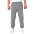 thumbnail image 1 of Jerzees Mens NuBlend Super Sweats Pocketed Sweatpants, S, Oxford, 1 of 3