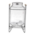 thumbnail image 2 of jifeng Cold Brew Coffee Maker Glass Beverage Dispenser Drink Dispenser for Lemonade, Tea, Cold Water 8L 2, 2 of 9