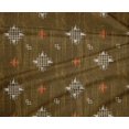 thumbnail image 4 of oneOone Polyester Lycra Fabric Check Kasuri Print Fabric By The Yard 56 Inch Wide, 4 of 4