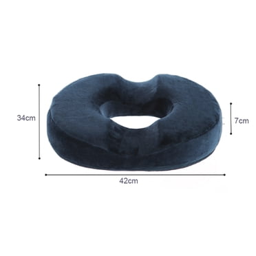 Coussin Beigne Soulagement de la Douleur Oreiller d'Assise Confort Mousse Coussin de Siège Beigne