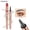 Grey, variant on RKSTN Eyebrow Pencil Beauty & Personal Care Eyebrow Pencil Eyebrow Microblading Pen Eyebrow Pen 4 Point Brow Pen Lift Snatch Eyebrow Eye Makeup Long Lasting Proof Natural Eyebrow Hair1ml