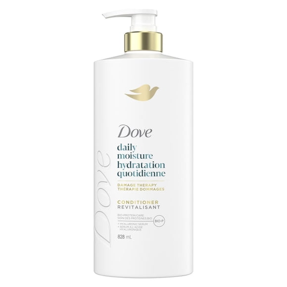 Dove Conditioner Daily Moisture Bio-Protein Care + Hyaluronic Serum, 828 ml
