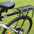 thumbnail image 3 of Semfri Bike Rack Heavy Weight Almost Universal Adjustable Bike Cargo Rack Cycling Equipment Stand Footstock Bicycle Luggage Carrier Racks with Reflective Logo Bicycle Accessories Black, 3 of 17