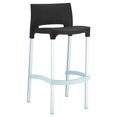thumbnail image 1 of Compamia Gio Tabouret de Bar d'Extérieur 29,5 Po Noir, 1 of 5