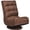 Coffee, variant on Costway Gaming Chair Fabric 6-Position Folding Lazy Sofa 360 Degree Swivel Coffee