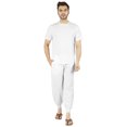 thumbnail image 1 of Inkmeso Ensemble de Pyjama Uni pour Hommes, Manches Courtes, Vêtement de Nuit à Col Rond, Ensemble de Pj, 1 of 7