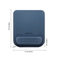 thumbnail image 3 of Dvkptbk Ideal Mouse Pad For Wireless Home Office Laptops Ergonomically Designed Wrist Support Mouse Pad Wrist Pain Relief Mouse Pad Non Slip Rubber Base, 3 of 8