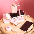 thumbnail image 4 of Concentrateur USB Mignon, Mini Concentrateur USB pour PC, Concentrateur USB à 4 Ports, Accessoires de Bureau Intéressants - Rose Blush, 4 of 6