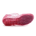 thumbnail image 4 of Kids Sandals Children Girls Party Crystal Princess Hollow Out Candy Color Shoes, 4 of 9