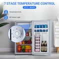 thumbnail image 3 of QinaQin Réfrigérateur Compact à Porte Simple de 3,2 Pi3 avec Congélateur Mini-Frigo, 3 of 7