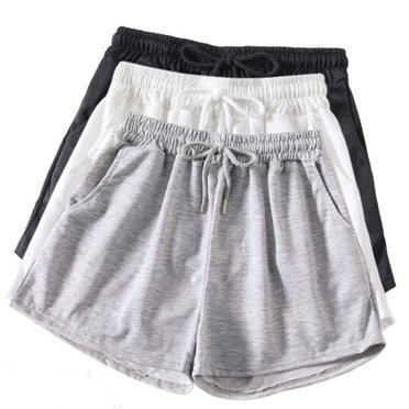 AherBiu 3pc Sweat Shorts Women High Waisted Running Lounge Short Summer Casual Comfy Workout Athletic Short