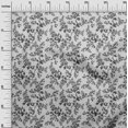 thumbnail image 3 of oneOone Cotton Cambric Light Gray Fabric Floral Craft Projects Decor Fabric Printed By The Yard 56 Inch Wide, 3 of 4