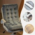 thumbnail image 4 of HLONK Clearance Rocking Chair Cushion  Rocker Chairs Replacement Cushions Set for Indoor  Water Resistant Extra Cozy Tufted Seat Pads and Non Slip High Back Pad with Ties for Outdoor, 4 of 9