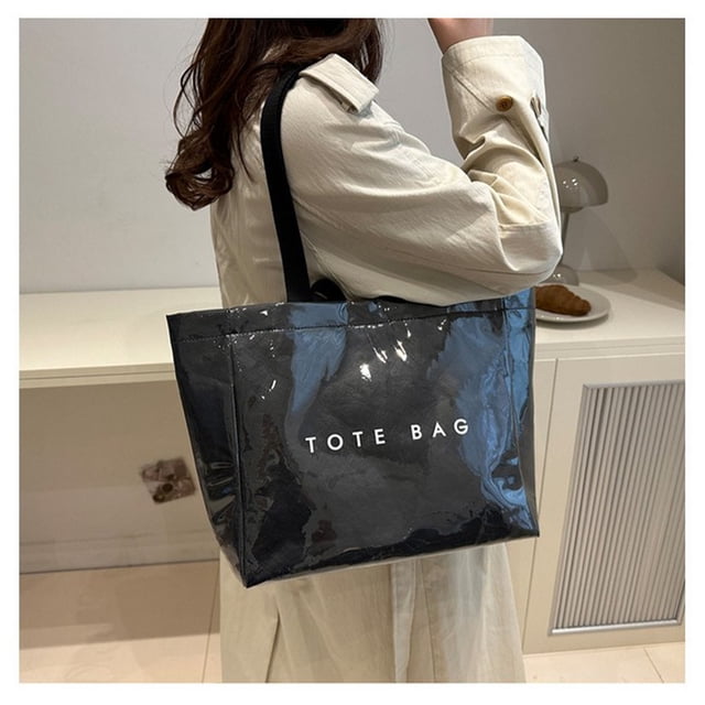 PRETXORVE Grand Sac Fourre-Tout Imperméable en Gelée à Grande Capacité