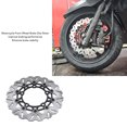 thumbnail image 3 of Motorcycle Front Brake Disc Rotor, Front Wheel Brake Disc Rotor, Stainless Steel, Aluminum Alloy, Fits Replacement for Pcx125, Pcx150, Pcx160 with Improved Design, Enhanced, 3 of 7