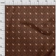 thumbnail image 2 of oneOone Cotton Silk Fabric Leaves & Paisley Block Print Fabric BTY 42 Inch Wide, 2 of 4