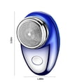 thumbnail image 3 of Dvkptbk The Shaver Rasoir pour Hommes Format de Poche Mini Rasoir Portable Rasoir Humide et Sec Rasoir pour Hommes Rechargeable par USB Chargement Facile Utilisation à un Bouton Convient pour la Maison, la Voiture The Shaver, 3 of 8