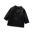 thumbnail image 1 of SHTXOZHI Manteau Robe Garçon Fille Manches Longues Trench-Coat Automne Hiver 1-6 Ans, 1 of 6