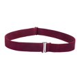 thumbnail image 3 of Ceinture Extensible pour Femmes Ceintures pour Dames avec Boucle Plate pour Pantalons Pantalons Robes Rouge Foncé, 3 of 8