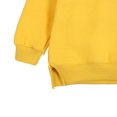 thumbnail image 3 of Manteaux pour Filles Garçons Manteau Chandail Col Rond Petit Moyen Chandail Molleton Uni, 3 of 6