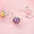 thumbnail image 3 of 36PCS Kids Ring Set Rhinestone Fake Pearl Jewelry Ring Dress up Ring for Party, 3 of 6
