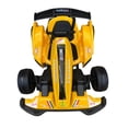 thumbnail image 2 of 12V Kids Electric Ride On Go Kart With Remote Control - Yellow, 2 of 4