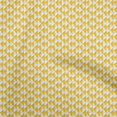 thumbnail image 1 of oneOone Georgette Viscose Yellow Fabric Geometric Sewing Craft Projects Fabric Prints By Yard 42 Inch Wide, 1 of 5